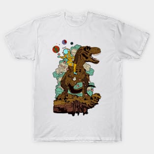 DINOSAUR STRENGTH TAROT T-Shirt